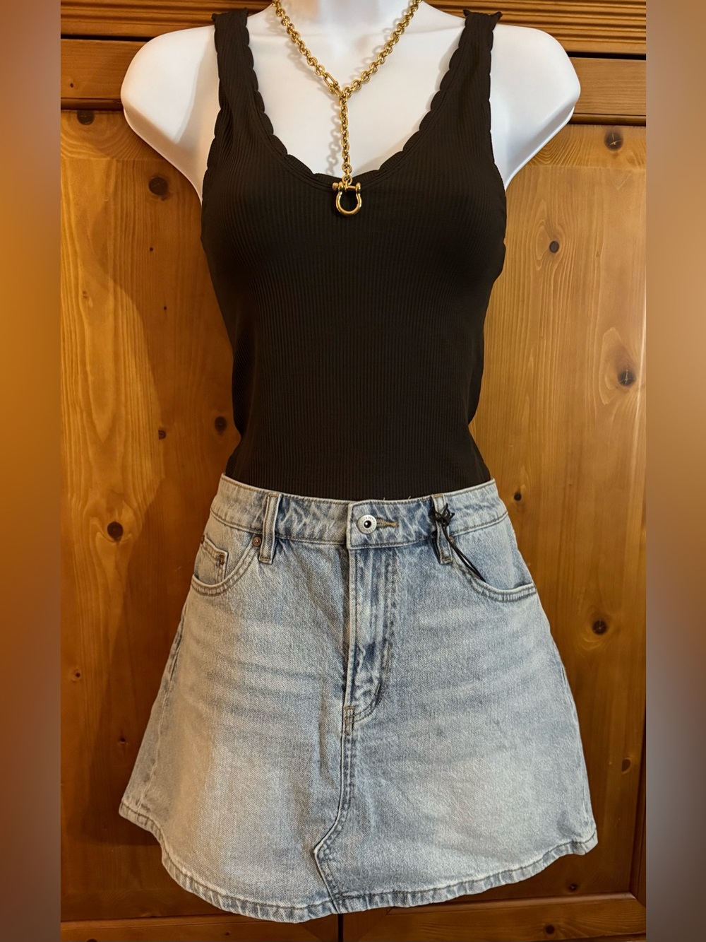 Women's Mica Denim Skirt NWT
